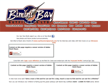 Tablet Screenshot of biminibayoutfitters.com